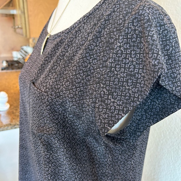 Joie Rancher Silk Short Sleeve Blouse - Picture 3 of 10